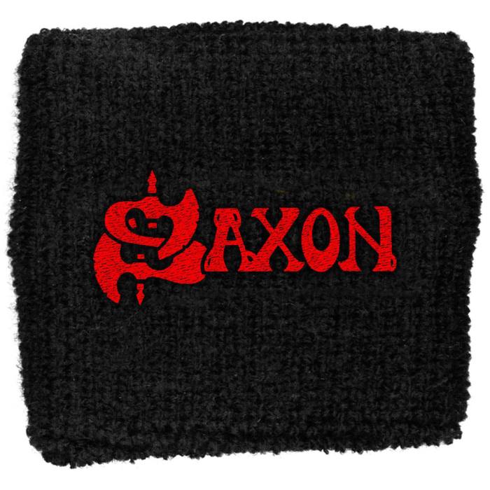 Saxon Vezena Zapestnica: Rdeči Logo 115883