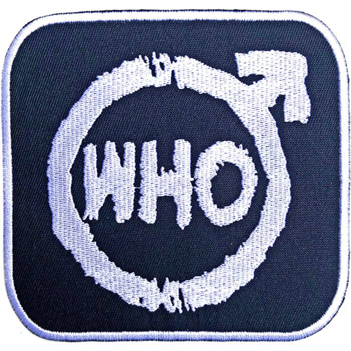 The Who Standard Patch: Spray Logo 115938