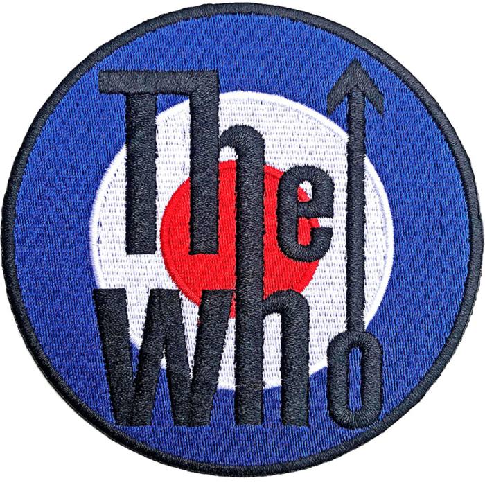 The Who Standard Patch: Target Logo Bordered 115939