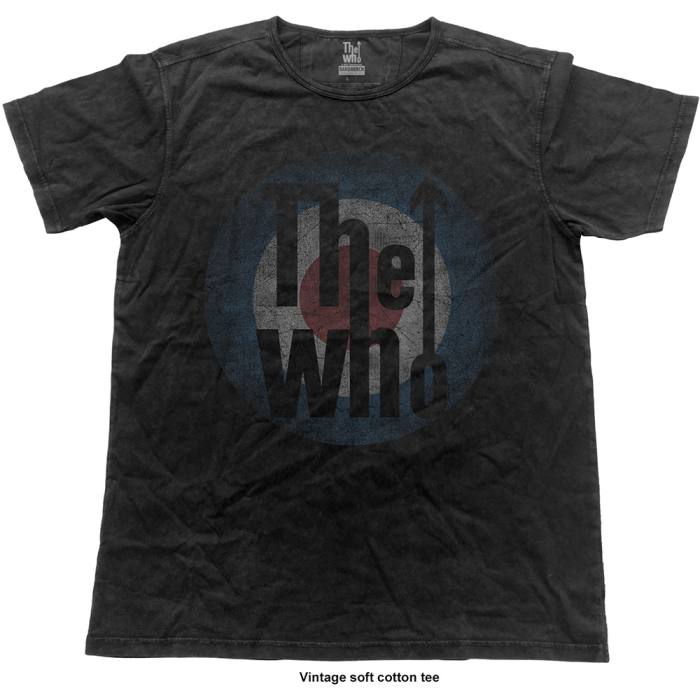 The Who Unisex Vintage T-Shirt: Target (XX-Large) 247531