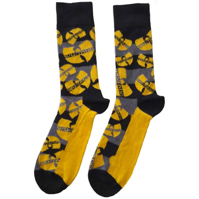 Wu-Tang Clan Unisex Ankle Socks: Logos Yellow 115984