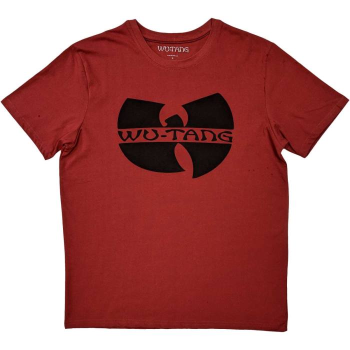 Wu-Tang Clan Unisex T-Shirt: Logo (Rdeča) 115991