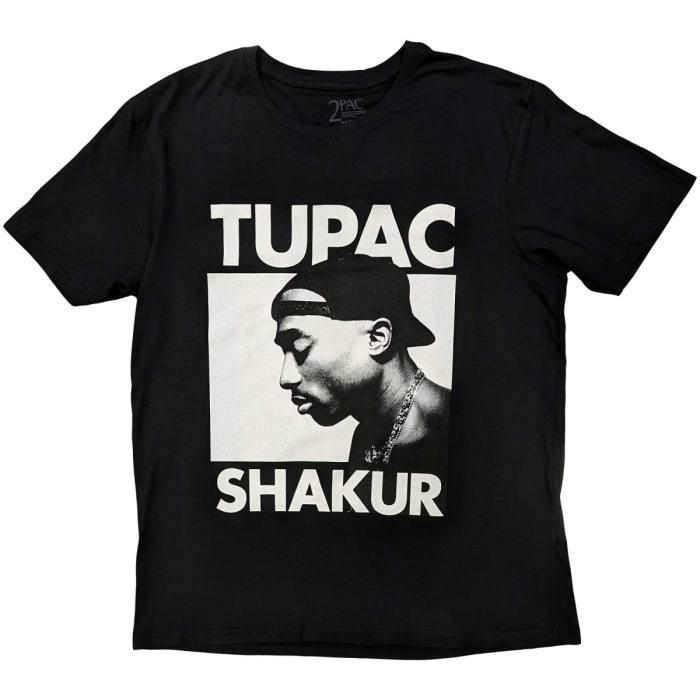 Tupac unisex T-Shirt: Eyes Closed (črn) 116129