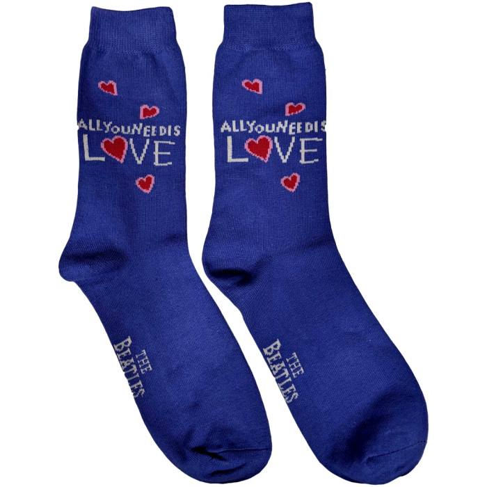 The Beatles Ladies Ankle Socks: All you need is love (UK Size 4 - 7) 116136