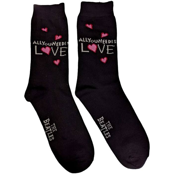 The Beatles Unisex Ankle Socks: All you need is love (UK Size 7 - 11) 116137