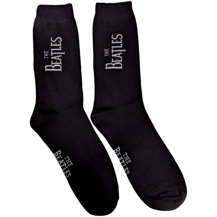 The Beatles Ladies Ankle Socks: Drop T Logo Vertical (UK Size 4 - 7) 116162