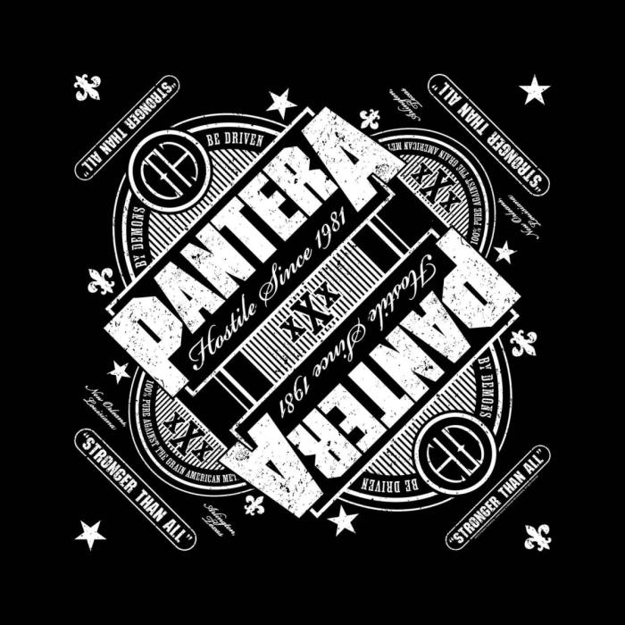 Pantera Unisex Bandana: Stronger than all 116678