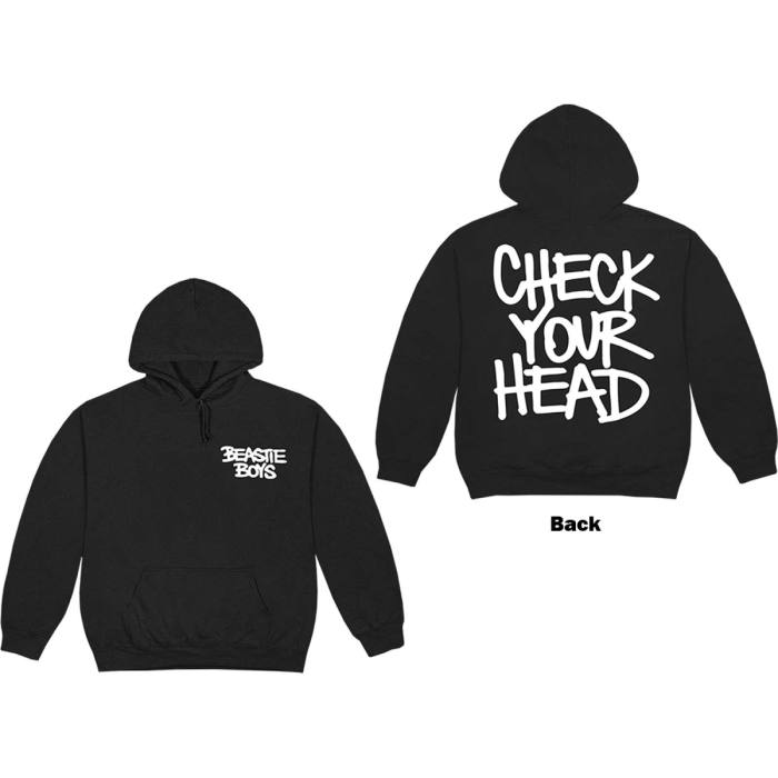 The Beastie Boys Unisex Pullover Hoodie: Check Your Head (Back Print) 116932