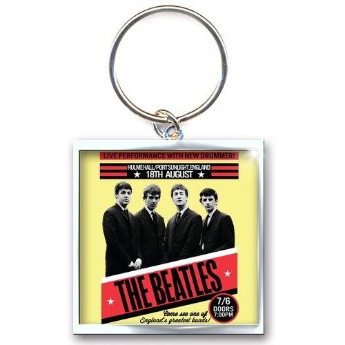 The Beatles kovinski keychain 1962 Port Sunlight (foto tisk) 116981