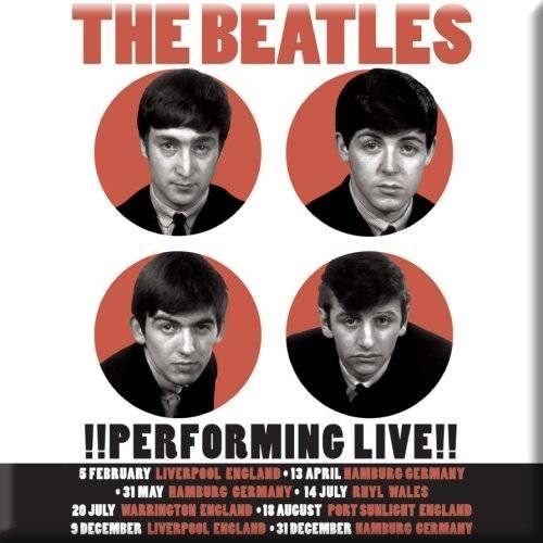 The Beatles Fridge Magnet: Performing Live 116986