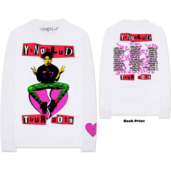 Yungblud Unisex Long Sleeve T-Shirt: Tour 116002