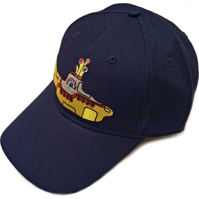 The Beatles Unisex Baseball Cap: Yellow Submarine (Temno modra) 116033