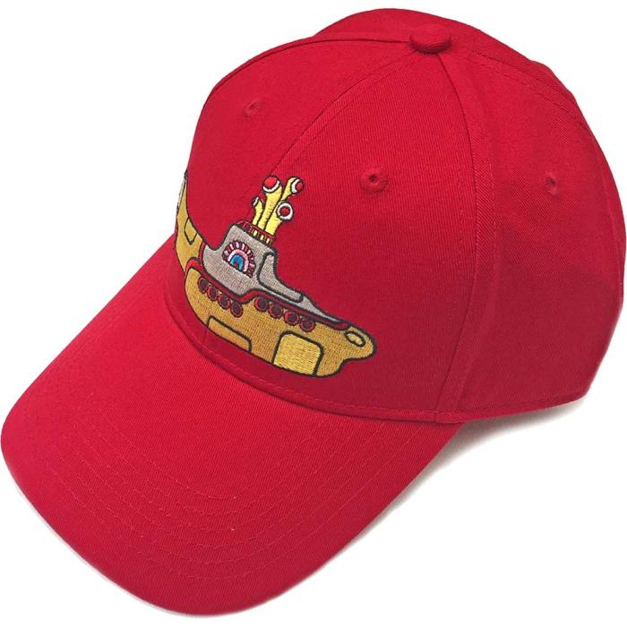 The Beatles Unisex Baseball Kapica: Yellow Submarine (Rdeča) 116034