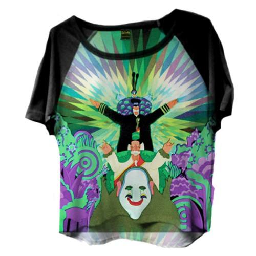 The Beatles Ladies Raglan T-Shirt: Jeremy Hillary Boob (Medium) 248132