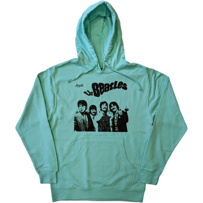 The Beatles Unisex Pullover Hoodie: Don't Let Me Down (zelena) 117080