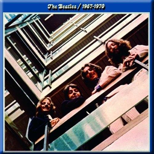 The Beatles magnet za hladilnik: Blue Album 117109