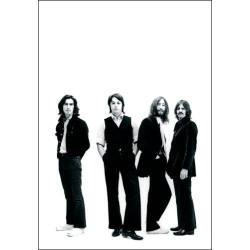 The Beatles Postcard: White Background Group Portrait (Standard) 117222