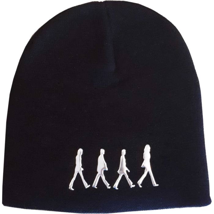 The Beatles unisex beanie kapa: Abbey Road (črna, Sonic Silver) 117238