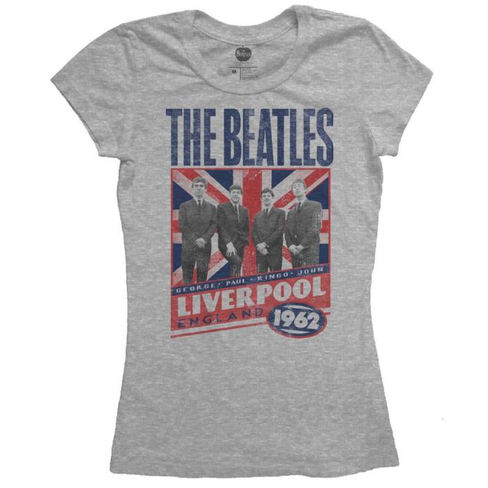 The Beatles Ladies T-Shirt: Liverpool England 1962 117298