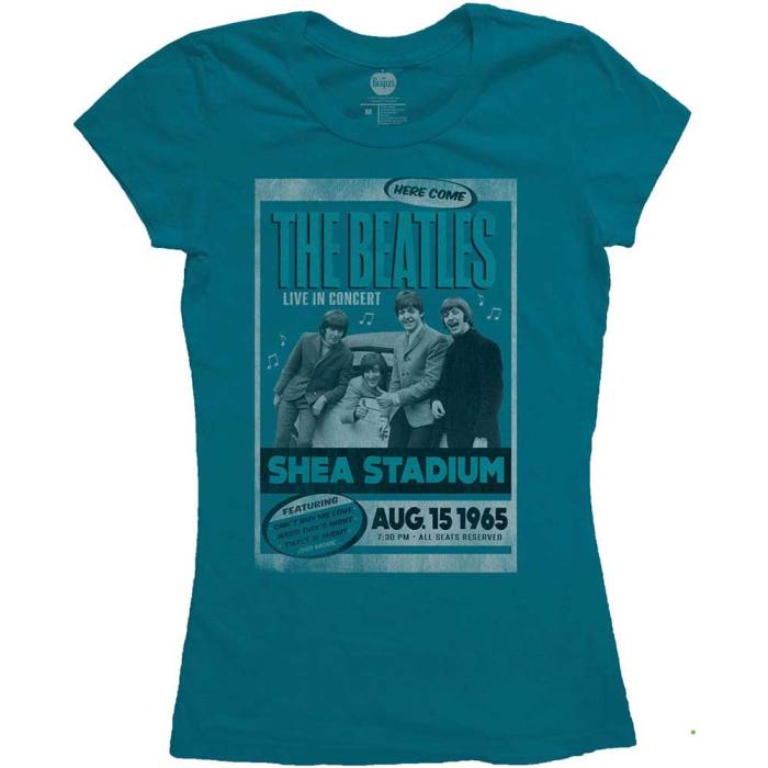 The Beatles Ladies T-Shirt: Shea Stadium 1965 117315