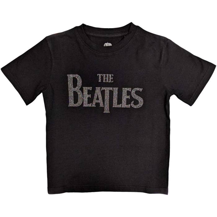The Beatles Kids Embellished T-Shirt: Drop T (Diamante) 117369