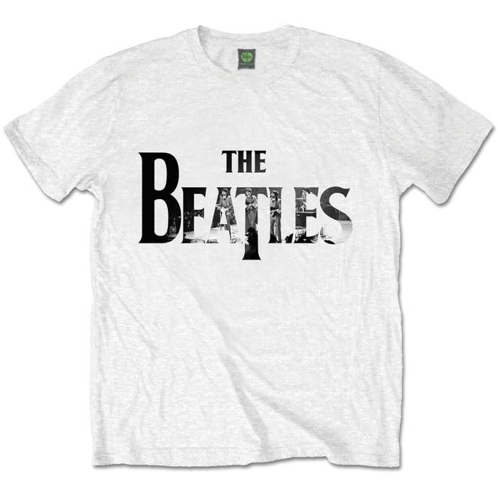 The Beatles Unisex T-Shirt: Drop T Live in DC (White) 117454
