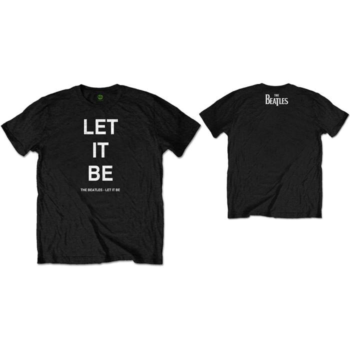 The Beatles Unisex T-Shirt: Let It Be (Back Print) 117492