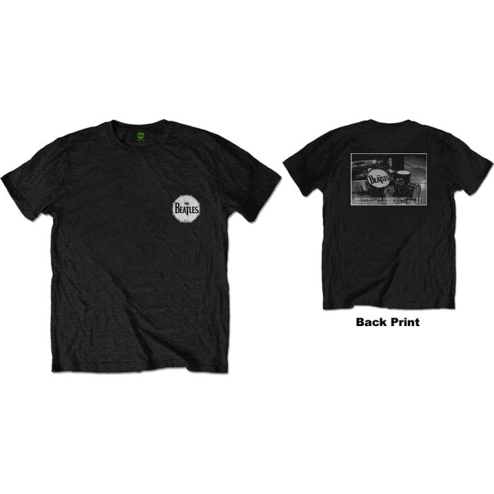 The Beatles Unisex T-Shirt: Washington Coliseum (Back Print) 117514