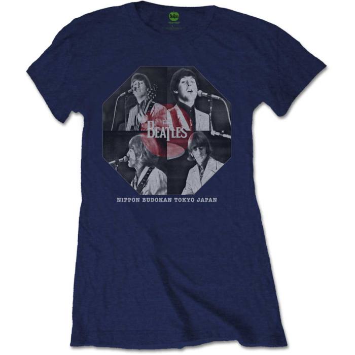 The Beatles ženski T-shirt: Budokan Octagon 117539