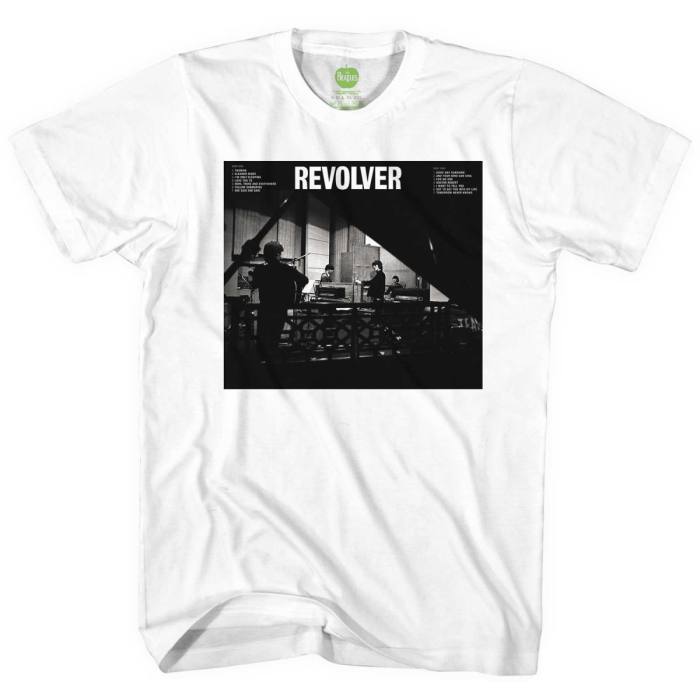 The Beatles Unisex T-Shirt: Revolver Studio (bela) 117817