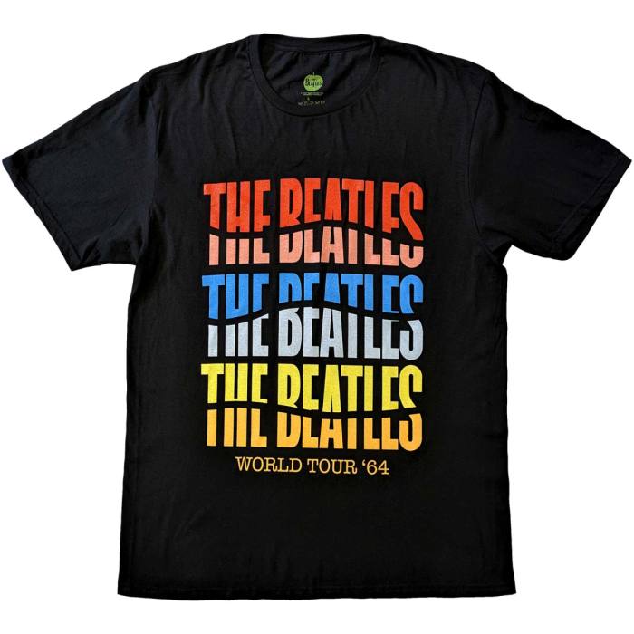 The Beatles Unisex T-Shirt: Colour Wave 117868