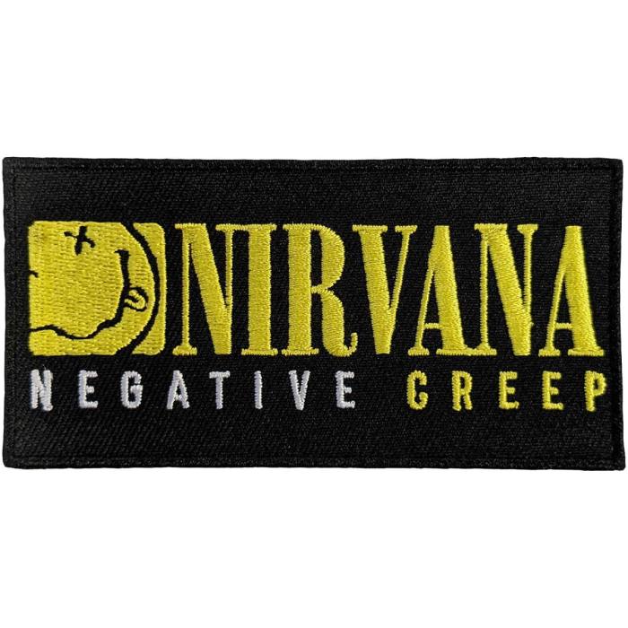 Nirvana standardni našitek: Negative Creep 118951