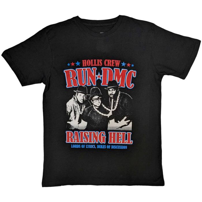 Run DMC Unisex T-Shirt: Raising Hell Americana 120184