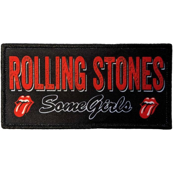 The Rolling Stones standardni našitek Some Girls Logo 120434
