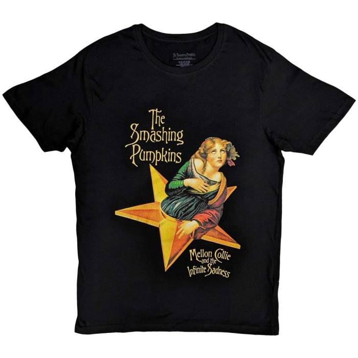 The Smashing Pumpkins unisex T-shirt: Mellon Collie (črna) 121430