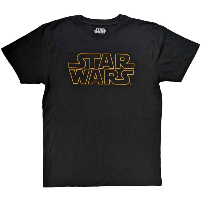 Star Wars Unisex T-Shirt: Logo Outline 121629