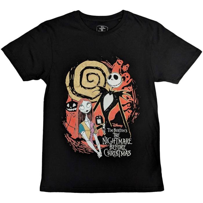 Disney Unisex T-Shirt: The Nightmare Before Christmas Ghosts 121916