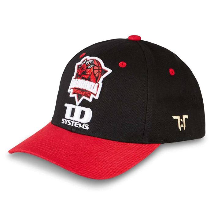 Tokyo Time Unisex Snapback Cap: Baskonia Vitoria Gasteiz (Črna in Rdeča) 122020