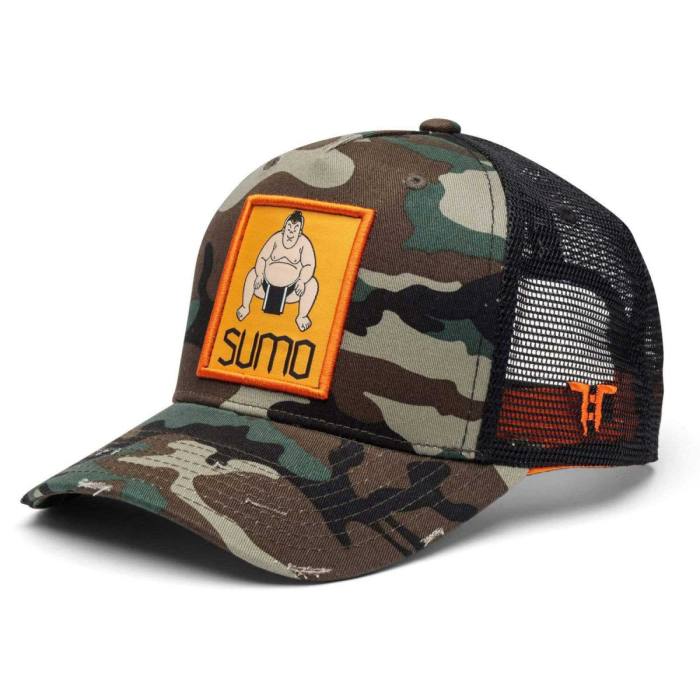 Tokyo Time otroška kapa s šiltom z mrežo Sumo Mesh (camo) 122036