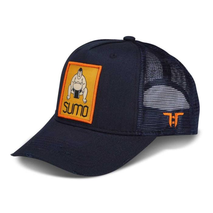 Tokyo Time unisex kapa s šiltom z mrežo Sumo Mesh (temno modra) 122038