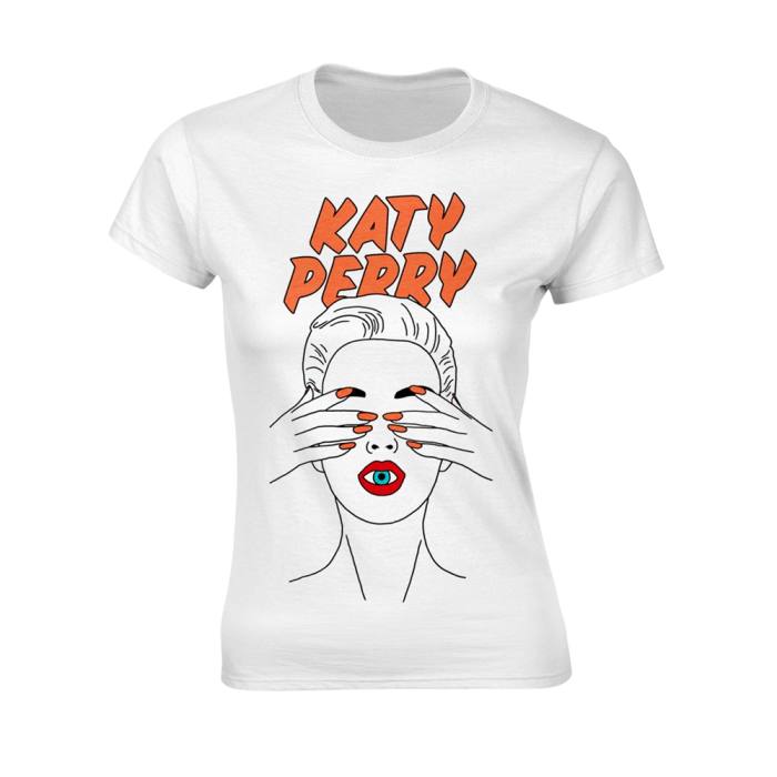 Illustrated Eye T-shirt Katy Perry 128153
