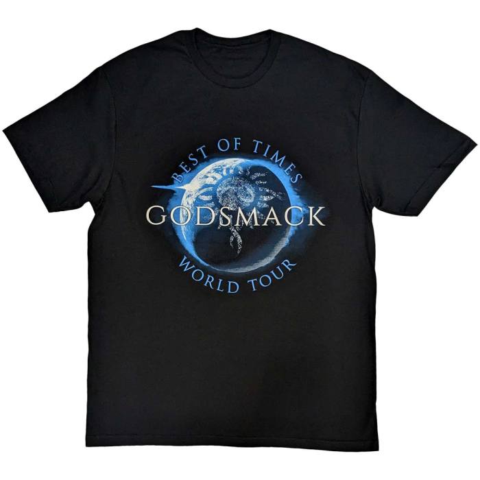 Godsmack Unisex T-Shirt: Lighting Up The Sky World Tour (črna) 123093