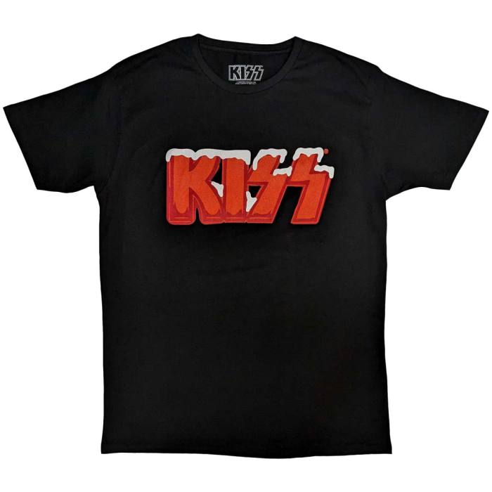 KISS Unisex T-Shirt: Holiday Logo 123165