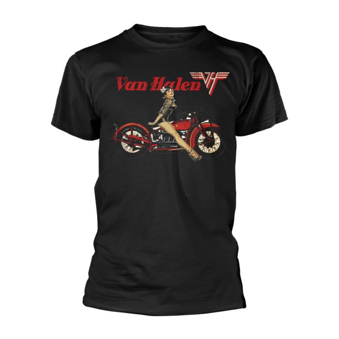 Van Halen Pinup Motorcycle T-shirt 128229