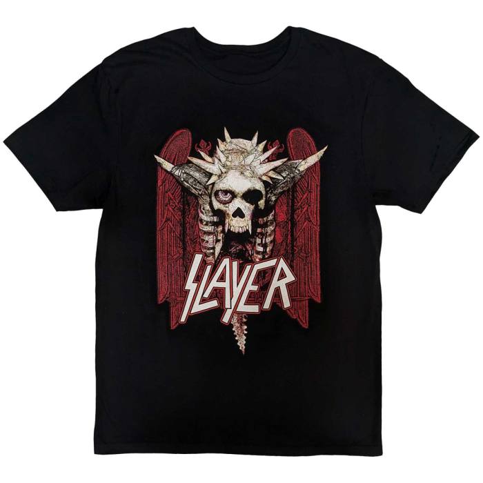 Slayer Unisex T-Shirt: Nailed Red 123371