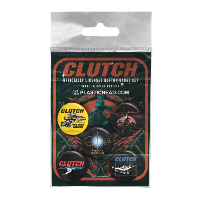 Clutch Button Badge Set značke 126134