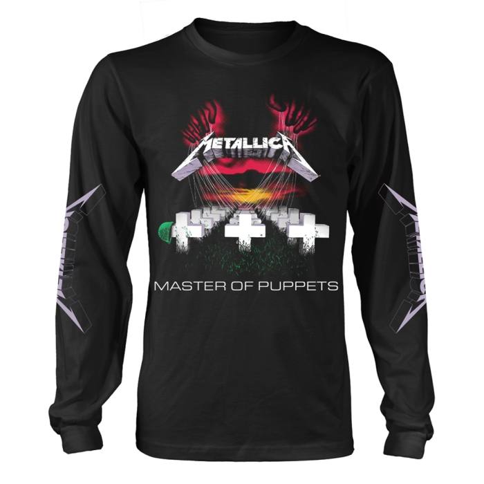 Master Of Puppets Tracks Metallica longsleeve 128889