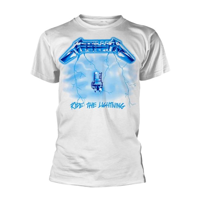 Ride The Lightning (White) T-shirt 128939