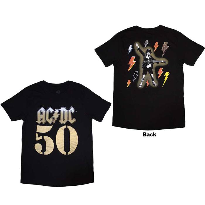 AC/DC Unisex T-Shirt: Bolt Array 129398