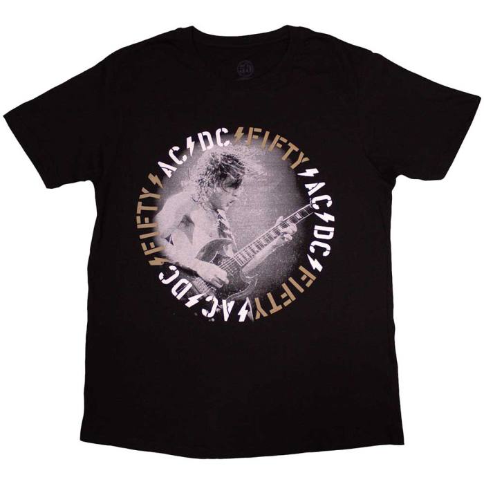 AC/DC Unisex T-Shirt: Angus Live 129404